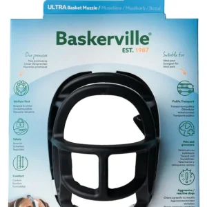 BASKERVILLE Ultra Maulkorb Größe: 5 schwarz Neuheit